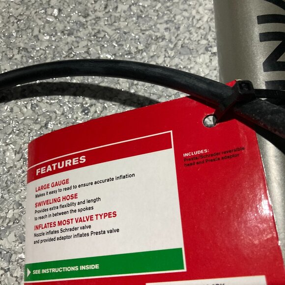 schwinn bike foot air inflator nwt - Picture 4 of 4